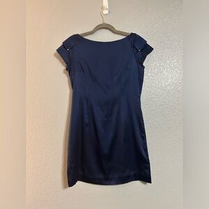 Women’s Guess by Marciano dark blue Cocktail soft lined short dress size medium